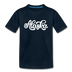 Alaska Toddler T-Shirt - Hand Lettered Alaska Toddler Tee - deep navy