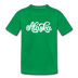 Alaska Toddler T-Shirt - Hand Lettered Alaska Toddler Tee - kelly green