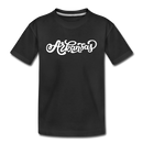 Arkansas Toddler T-Shirt - Hand Lettered Arkansas Toddler Tee - black