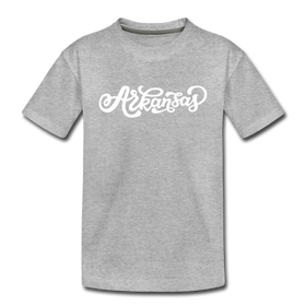 Arkansas Toddler T-Shirt - Hand Lettered Arkansas Toddler Tee