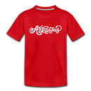 Arkansas Toddler T-Shirt - Hand Lettered Arkansas Toddler Tee - red