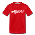 Arkansas Toddler T-Shirt - Hand Lettered Arkansas Toddler Tee - red