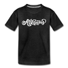 Arkansas Toddler T-Shirt - Hand Lettered Arkansas Toddler Tee - charcoal gray
