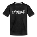 Arkansas Toddler T-Shirt - Hand Lettered Arkansas Toddler Tee - charcoal gray