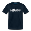 Arkansas Toddler T-Shirt - Hand Lettered Arkansas Toddler Tee - deep navy