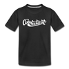 Connecticut Toddler T-Shirt - Hand Lettered Connecticut Toddler Tee - black