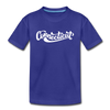 Connecticut Toddler T-Shirt - Hand Lettered Connecticut Toddler Tee - royal blue