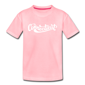 Connecticut Toddler T-Shirt - Hand Lettered Connecticut Toddler Tee