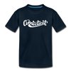 Connecticut Toddler T-Shirt - Hand Lettered Connecticut Toddler Tee - deep navy