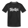 Hawaii Toddler T-Shirt - Hand Lettered Hawaii Toddler Tee - black
