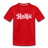 Hawaii Toddler T-Shirt - Hand Lettered Hawaii Toddler Tee