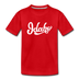 Idaho Toddler T-Shirt - Hand Lettered Idaho Toddler Tee - red
