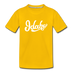 Idaho Toddler T-Shirt - Hand Lettered Idaho Toddler Tee - sun yellow