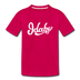 Idaho Toddler T-Shirt - Hand Lettered Idaho Toddler Tee - dark pink