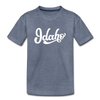 Idaho Toddler T-Shirt - Hand Lettered Idaho Toddler Tee