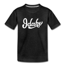 Idaho Toddler T-Shirt - Hand Lettered Idaho Toddler Tee - charcoal gray