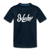 Idaho Toddler T-Shirt - Hand Lettered Idaho Toddler Tee - deep navy