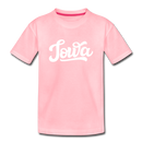 Iowa Toddler T-Shirt - Hand Lettered Iowa Toddler Tee - pink