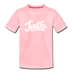 Iowa Toddler T-Shirt - Hand Lettered Iowa Toddler Tee - pink