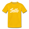 Iowa Toddler T-Shirt - Hand Lettered Iowa Toddler Tee