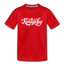 Kentucky Toddler T-Shirt - Hand Lettered Kentucky Toddler Tee - red