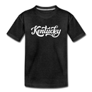 Kentucky Toddler T-Shirt - Hand Lettered Kentucky Toddler Tee - charcoal gray