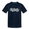 Kentucky Toddler T-Shirt - Hand Lettered Kentucky Toddler Tee - deep navy
