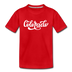 Colorado Toddler T-Shirt - Hand Lettered Colorado Toddler Tee - red