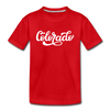 Colorado Toddler T-Shirt - Hand Lettered Colorado Toddler Tee