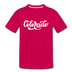 Colorado Toddler T-Shirt - Hand Lettered Colorado Toddler Tee - dark pink
