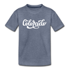 Colorado Toddler T-Shirt - Hand Lettered Colorado Toddler Tee