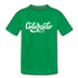 Colorado Toddler T-Shirt - Hand Lettered Colorado Toddler Tee - kelly green