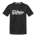 Georgia Toddler T-Shirt - Hand Lettered Georgia Toddler Tee - black