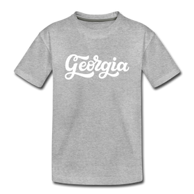 Georgia Toddler T-Shirt - Hand Lettered Georgia Toddler Tee