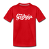 Georgia Toddler T-Shirt - Hand Lettered Georgia Toddler Tee - red