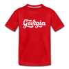 Georgia Toddler T-Shirt - Hand Lettered Georgia Toddler Tee