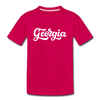 Georgia Toddler T-Shirt - Hand Lettered Georgia Toddler Tee