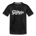 Georgia Toddler T-Shirt - Hand Lettered Georgia Toddler Tee - charcoal gray
