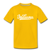 Indiana Toddler T-Shirt - Hand Lettered Indiana Toddler Tee - sun yellow