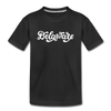 Delaware Toddler T-Shirt - Hand Lettered Delaware Toddler Tee - black