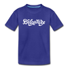 Delaware Toddler T-Shirt - Hand Lettered Delaware Toddler Tee - royal blue