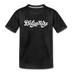 Delaware Toddler T-Shirt - Hand Lettered Delaware Toddler Tee - charcoal gray