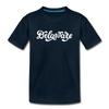 Delaware Toddler T-Shirt - Hand Lettered Delaware Toddler Tee - deep navy