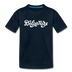 Delaware Toddler T-Shirt - Hand Lettered Delaware Toddler Tee - deep navy