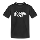 Florida Toddler T-Shirt - Hand Lettered Florida Toddler Tee - black