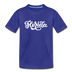 Florida Toddler T-Shirt - Hand Lettered Florida Toddler Tee - royal blue