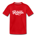 Florida Toddler T-Shirt - Hand Lettered Florida Toddler Tee - red