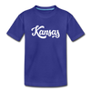 Kansas Toddler T-Shirt - Hand Lettered Kansas Toddler Tee