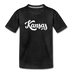 Kansas Toddler T-Shirt - Hand Lettered Kansas Toddler Tee - charcoal gray