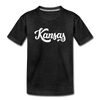 Kansas Toddler T-Shirt - Hand Lettered Kansas Toddler Tee